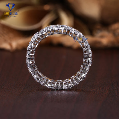 5.18 TDW Pear Cut Diamond Women's Eternity Band