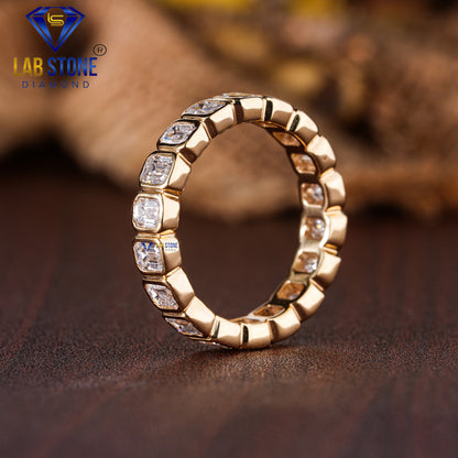 1.60 TDW Emerald Cut Diamond Women’s Eternity Band