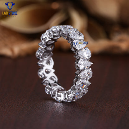 5.18 TDW Pear Cut Diamond Women's Eternity Band