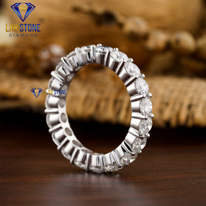 4.00 TDW Round Cut Women's Diamond Eternity Band