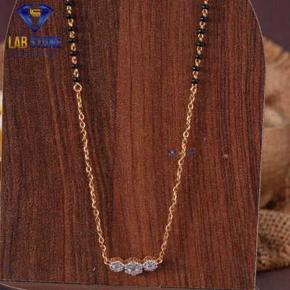 0.38 TDW Round Cut Diamond Women’s Mangalsutra