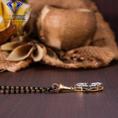 4.47 TDW Marquise Cut Diamond Women’s Mangalsutra