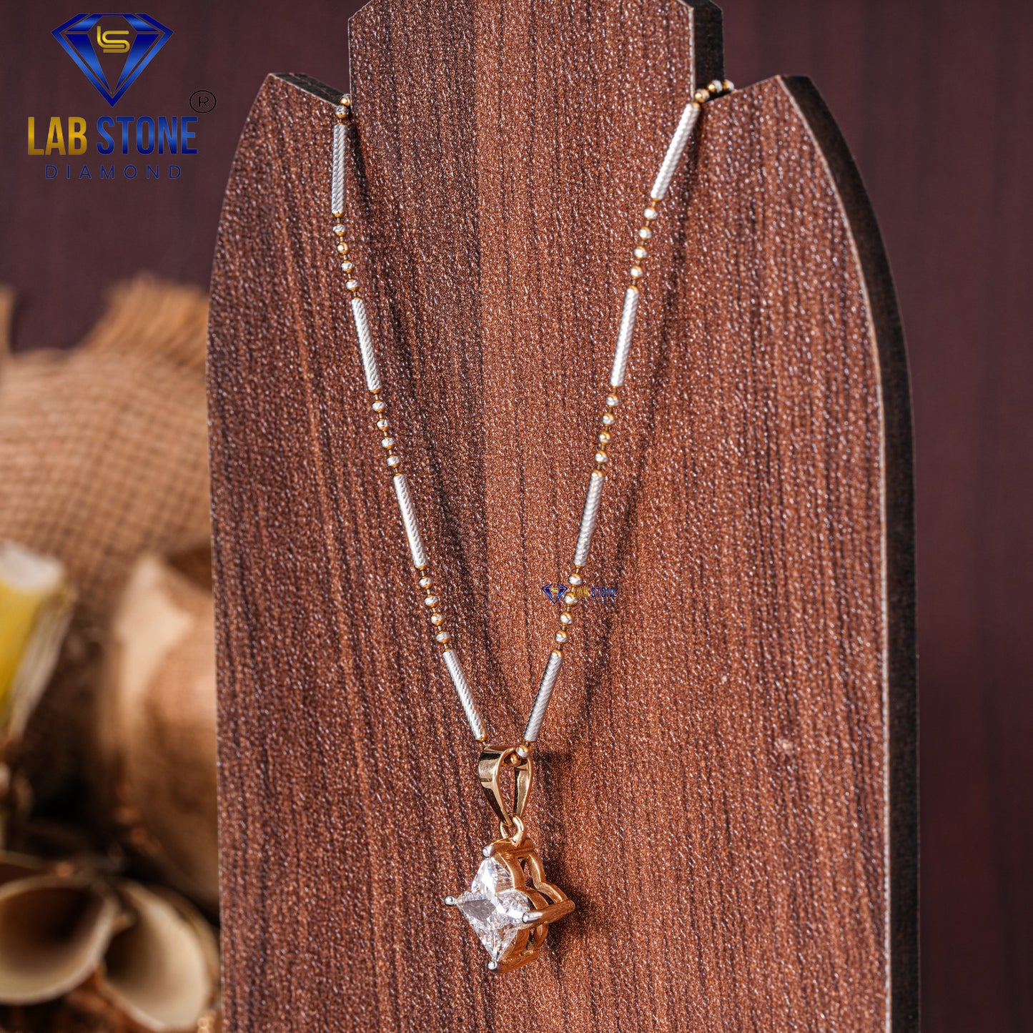 5.00 TDW Custom Cut Diamond Pendant & Earring
