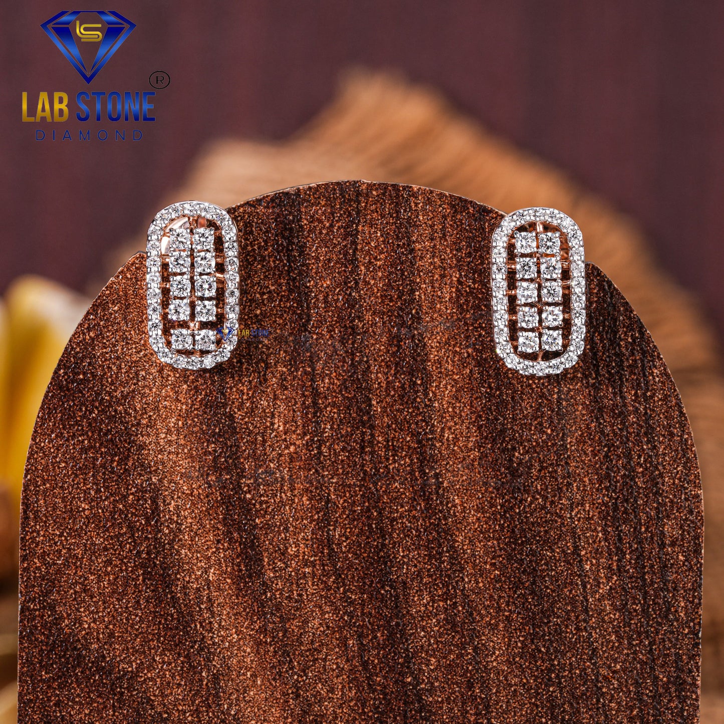 1.15 TDW Round Cut Diamond Pendant & Earring