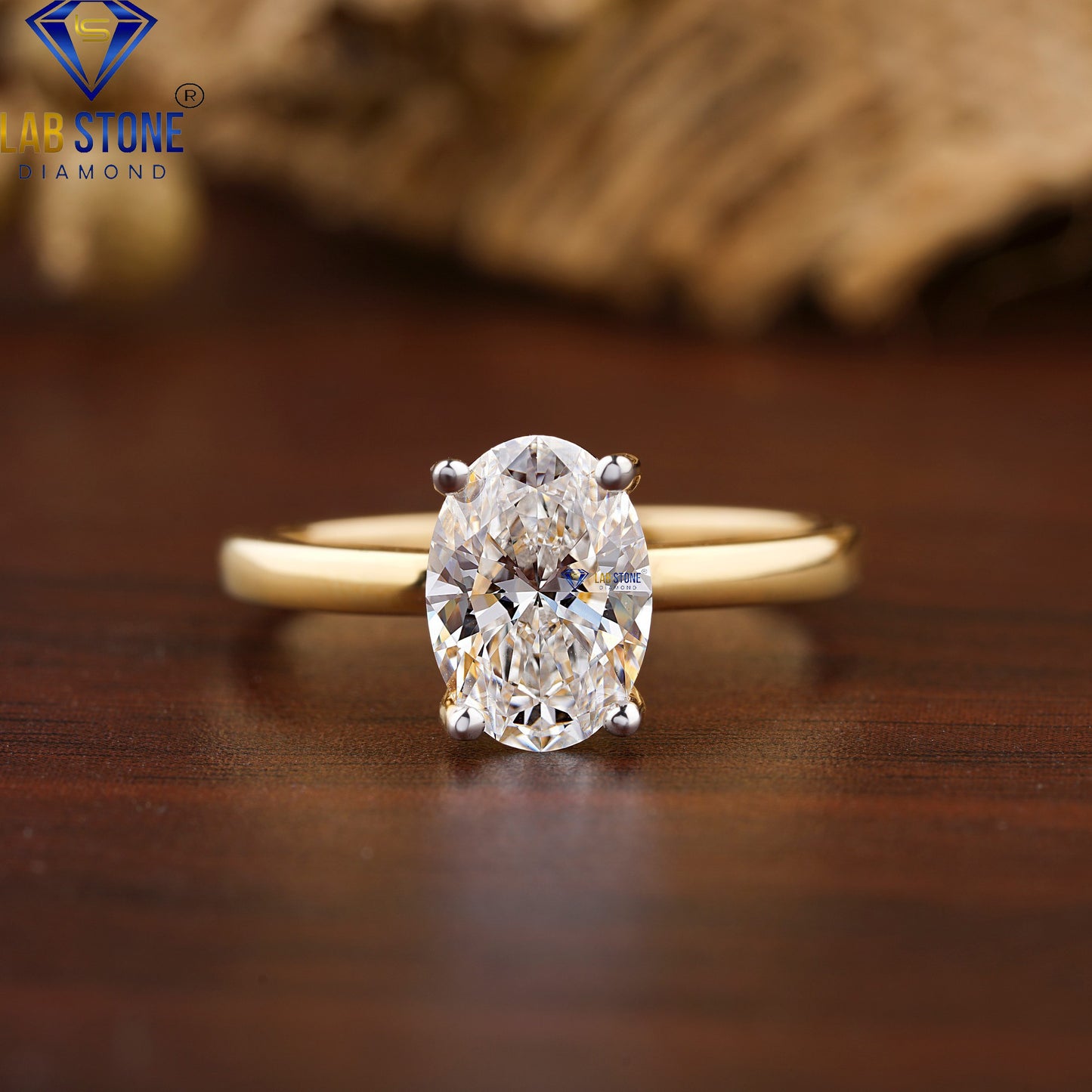 2.361 TDW Oval & Round Cut Diamond Women’s Ring with Band