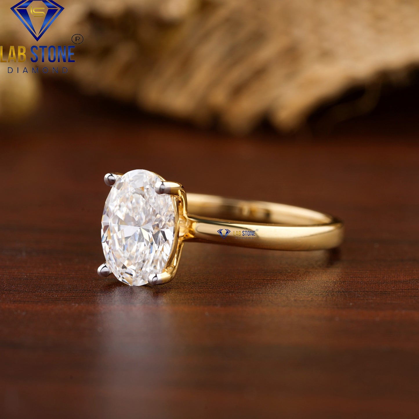 2.361 TDW Oval & Round Cut Diamond Women’s Ring with Band