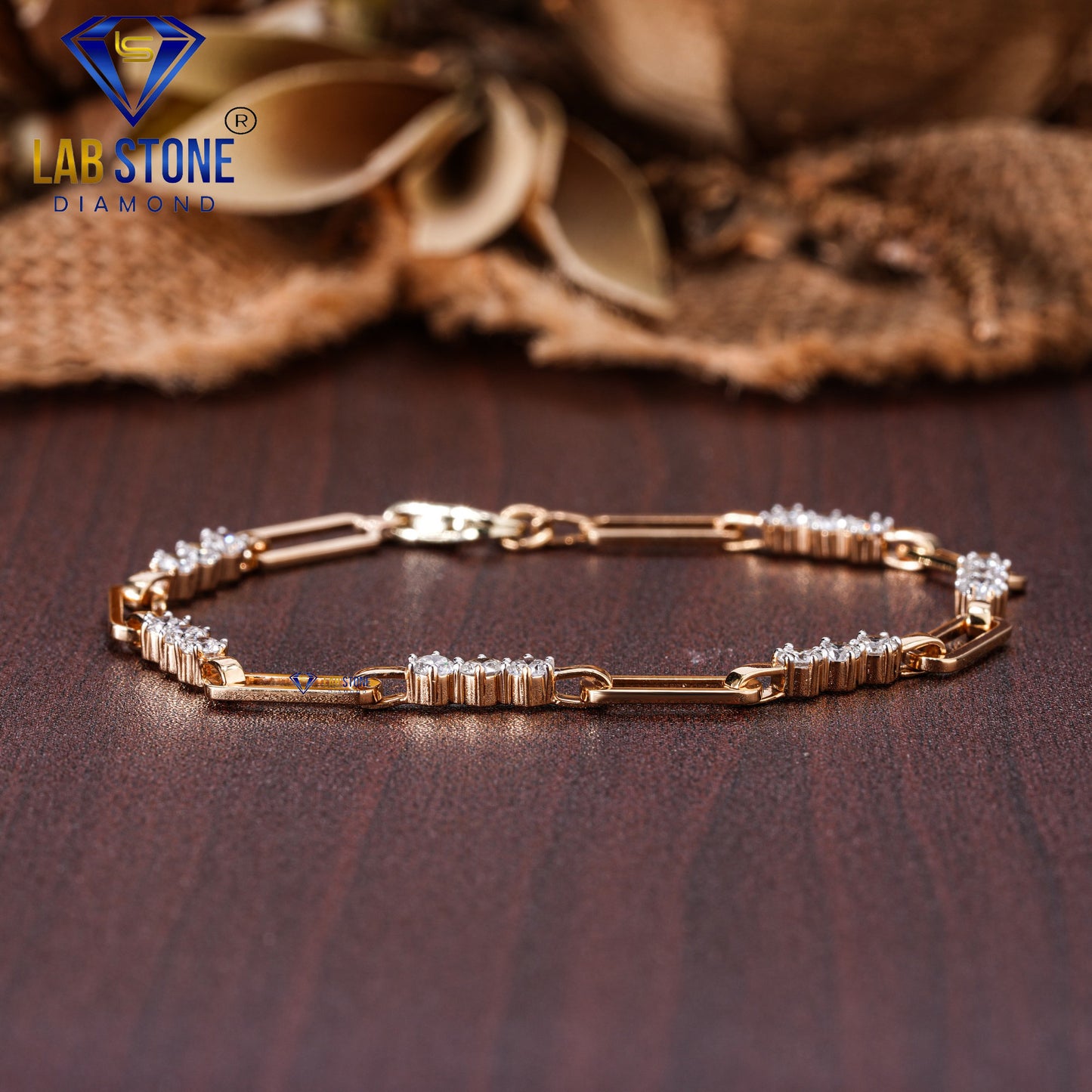 1.33 TDW Round Diamond Slider Bracelet