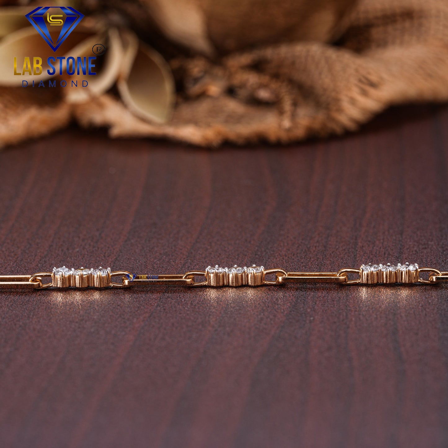 1.33 TDW Round Diamond Slider Bracelet