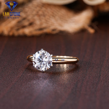 Round Cut Diamond Solitaire Ring 2.00 TDW