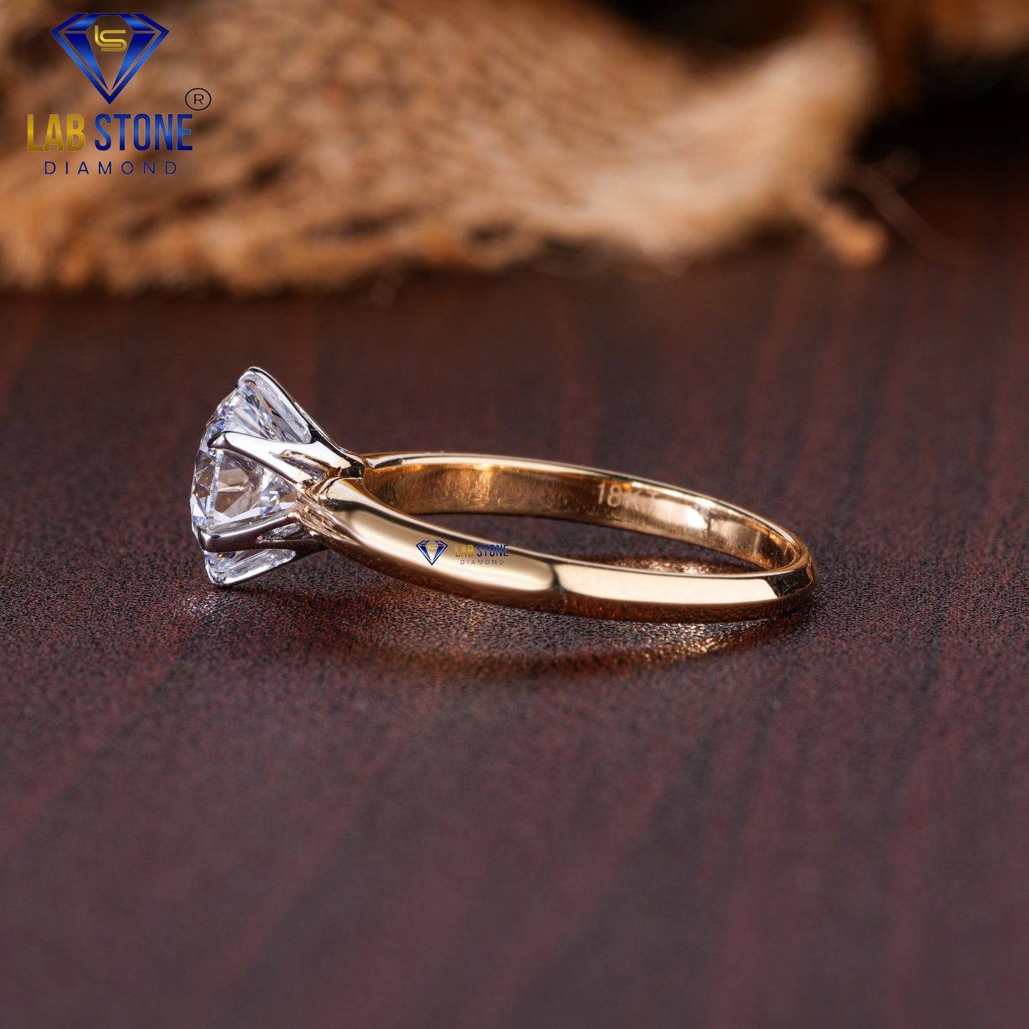 Round Cut Diamond Solitaire Ring 2.00 TDW