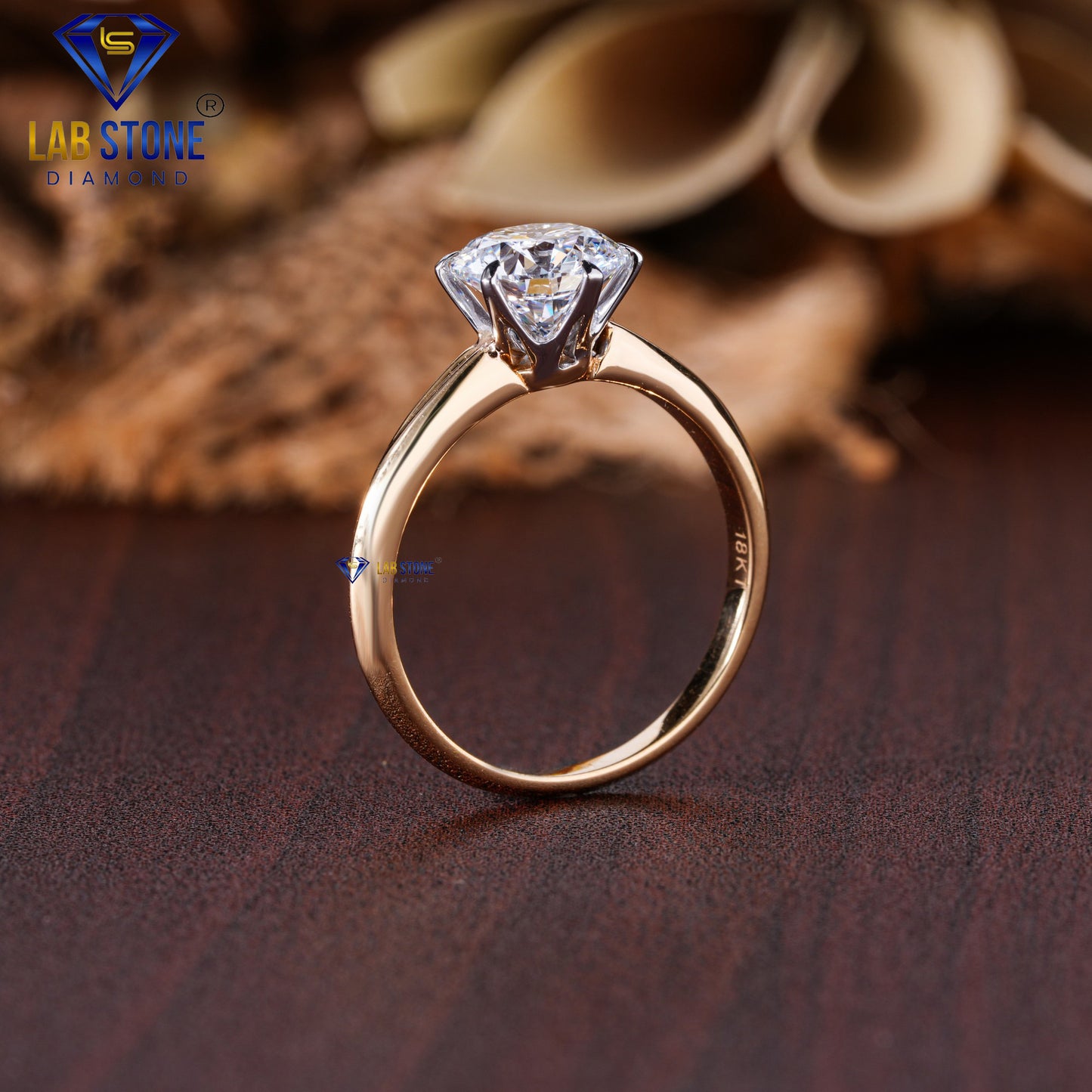 Round Cut Diamond Solitaire Ring 2.00 TDW