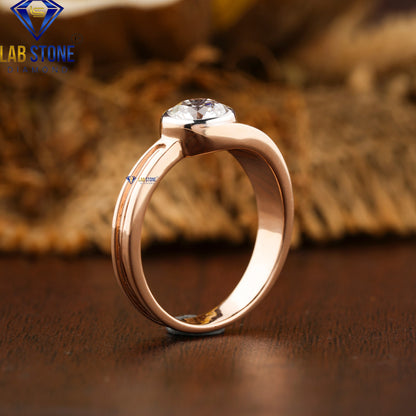 0.82 TDW Round Cut Daimond Women’s Solitaire  Ring