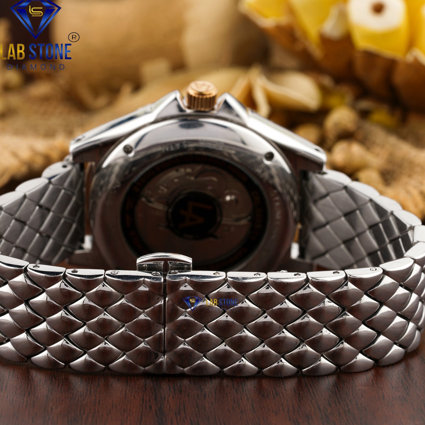 2.11 CT TDW Round Cut Diamond women's Watch