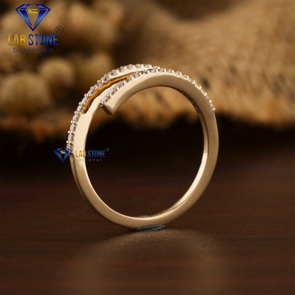 0.12 TDW Round Cut Diamond Women’s Band Ring