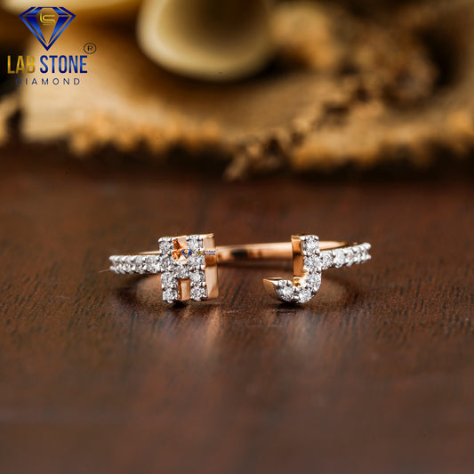 0.21 TDW Round Cut Women’s Engagement Diamond Ring