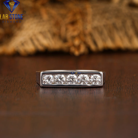 0.63 TDW Round Cut Diamond Women’s Engagement Ring