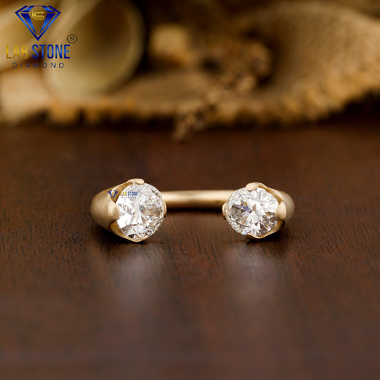 2.50 TDW Oval Cut Women’s Engagement Diamond Ring