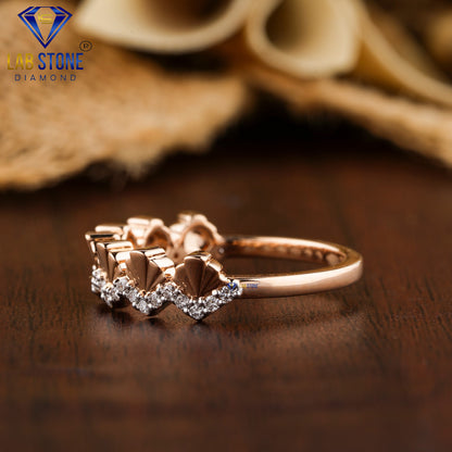 0.232 TDW Round Cut Women’s Engagement Diamond Ring