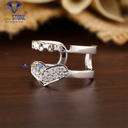 0.19 TDW Round Cut Diamond Women’s Engagement Ring