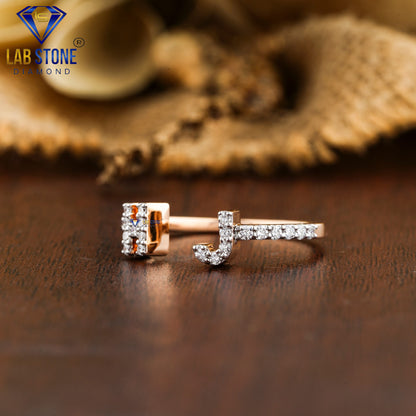 0.21 TDW Round Cut Women’s Engagement Diamond Ring