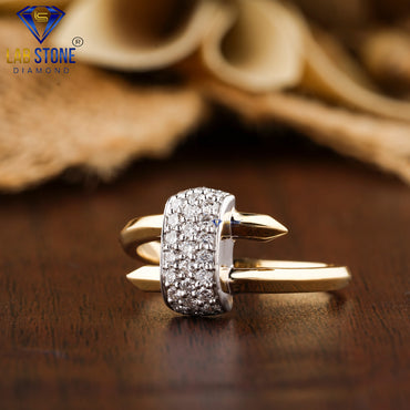 0.325 TDW Round Cut Women’s Engagement Diamond Ring