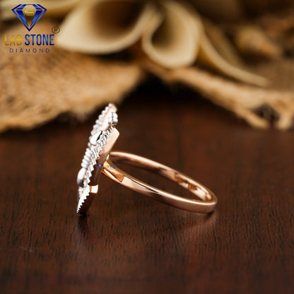 0.630 TDW Round Cut Women’s Engagement Diamond Ring