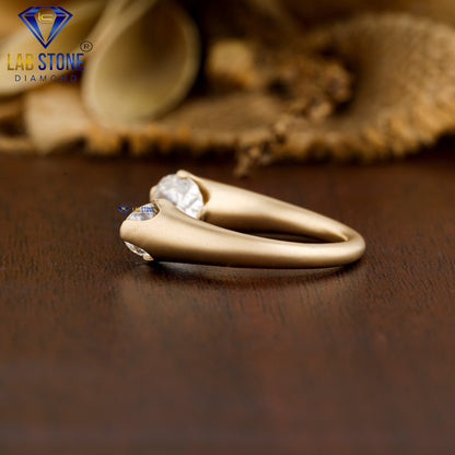 2.50 TDW Oval Cut Women’s Engagement Diamond Ring