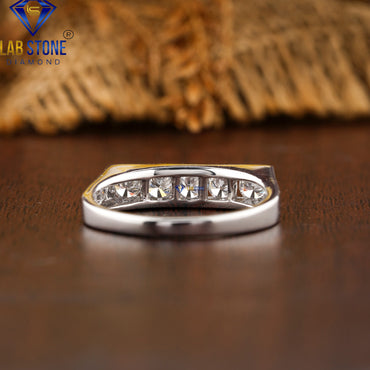 0.63 TDW Round Cut Diamond Women’s Engagement Ring