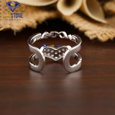 0.19 TDW Round Cut Diamond Women’s Engagement Ring