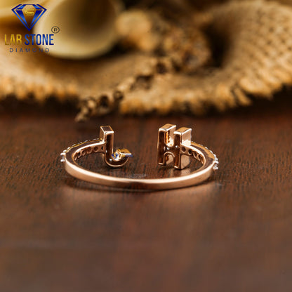 0.21 TDW Round Cut Women’s Engagement Diamond Ring