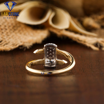 0.325 TDW Round Cut Women’s Engagement Diamond Ring