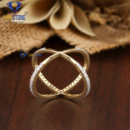 1.18 TDW Round Cut Women’s Engagement Diamond Ring