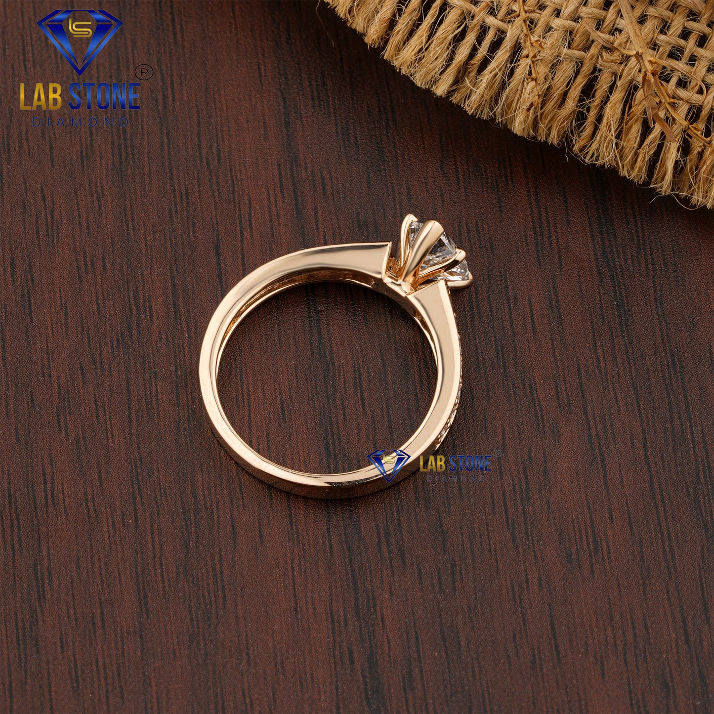 1.51 TDW Heart & Round Cut Women’s Engagement Diamond Ring