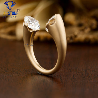 2.50 TDW Oval Cut Women’s Engagement Diamond Ring