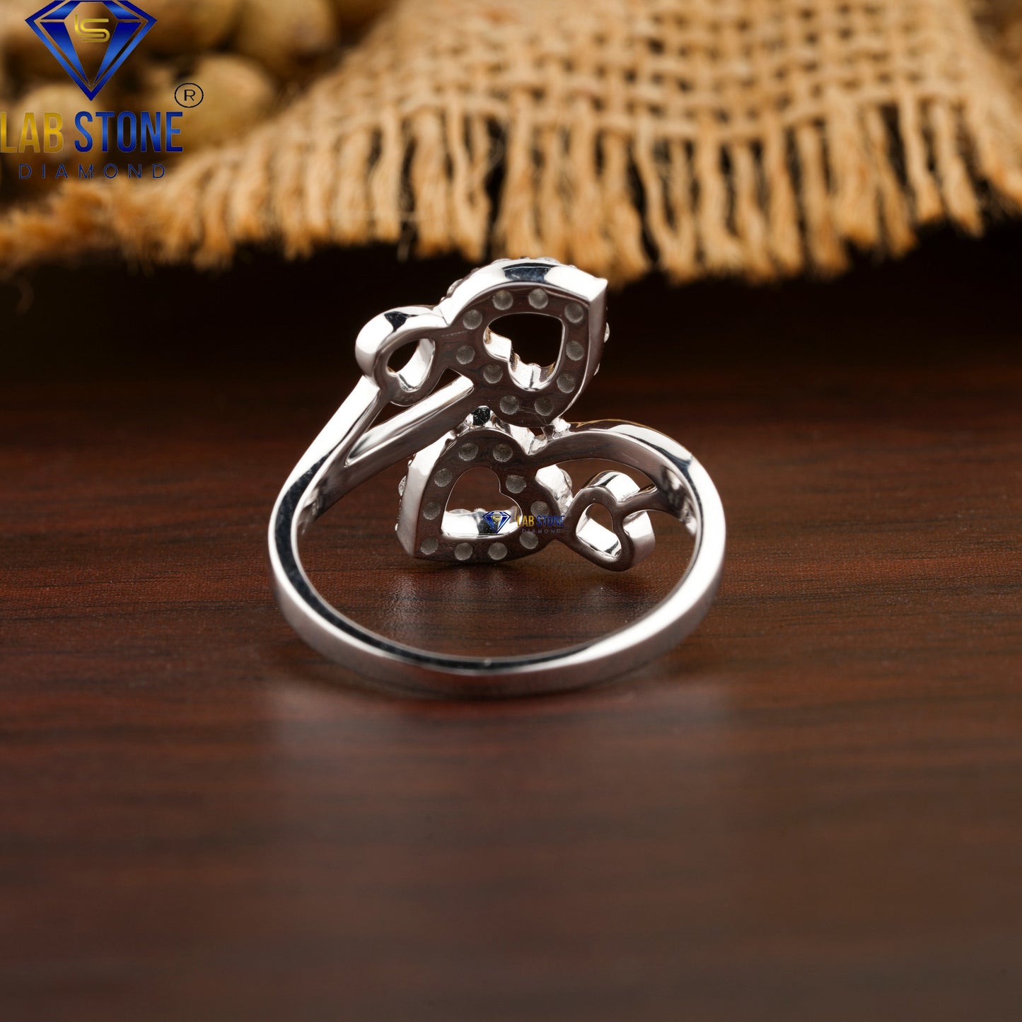 0.37 TDW Round Cut Diamond Women’s  Engagement Ring