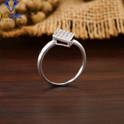 0.34 TDW Round Cut Diamond Women’s Engagement Ring