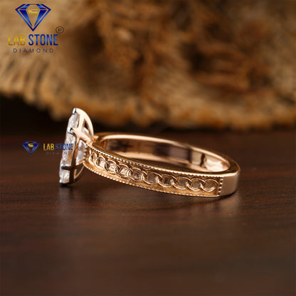 1.02 TDW Marquise Cut Daimond Women’s Solitaire Ring