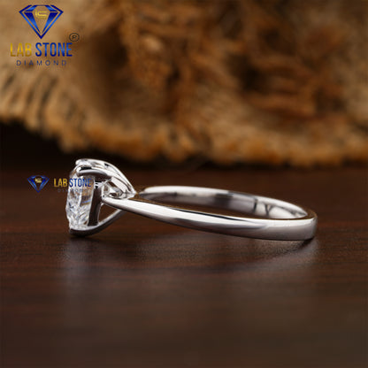 1.70 TDW Heart Cut Daimond Women’s Solitaire Ring