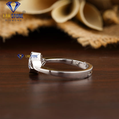 0.97 TDW Round Cut Diamond Women’s Solitaire Ring