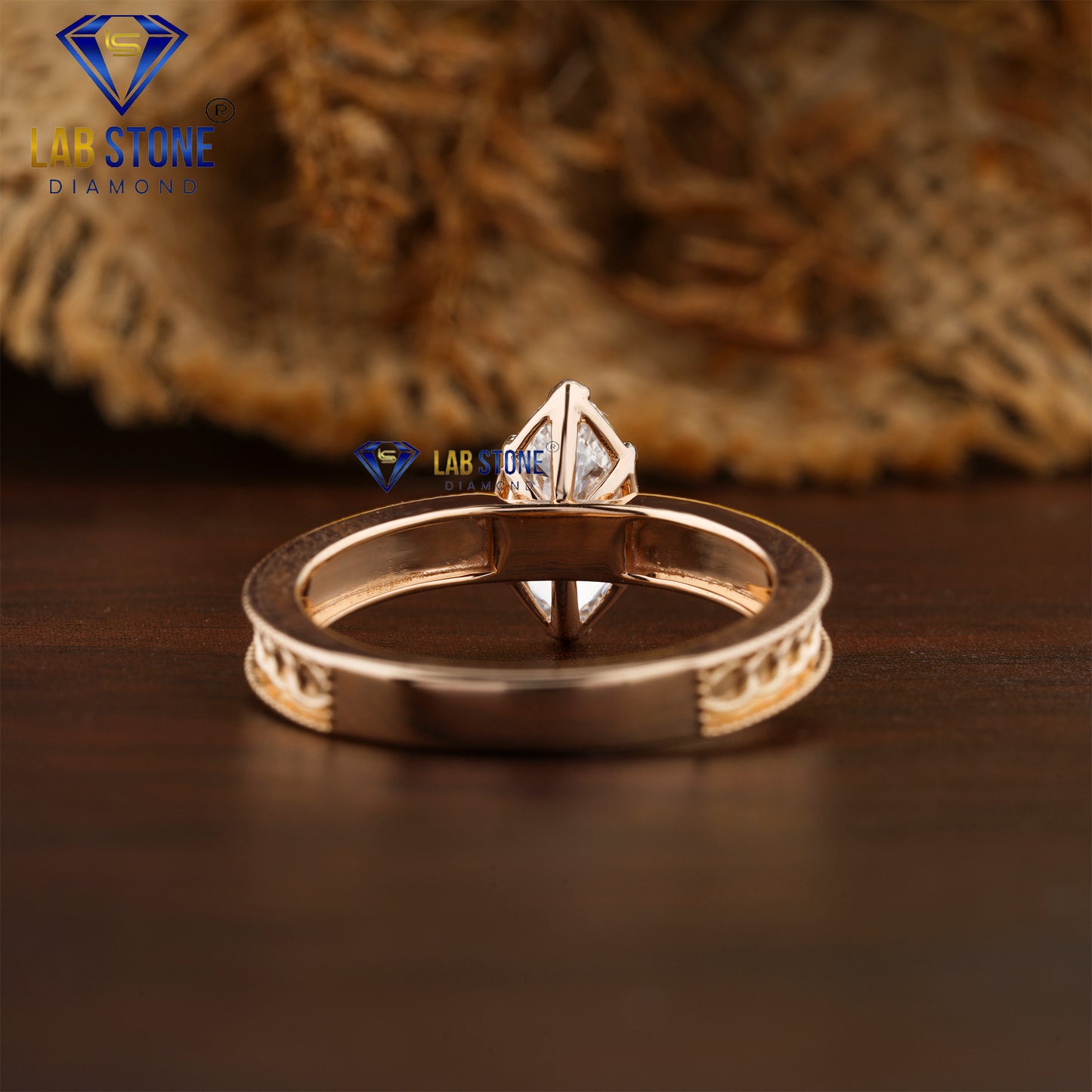 1.02 TDW Marquise Cut Daimond Women’s Solitaire Ring