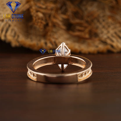 1.02 TDW Marquise Cut Daimond Women’s Solitaire Ring