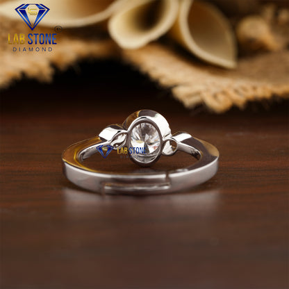 0.97 TDW Round Cut Diamond Women’s Solitaire Ring