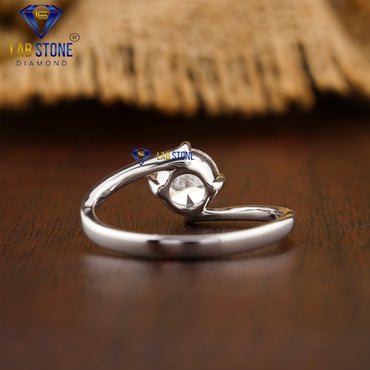 0.92 TDW Round Cut Diamond Women’s Solitaire Ring
