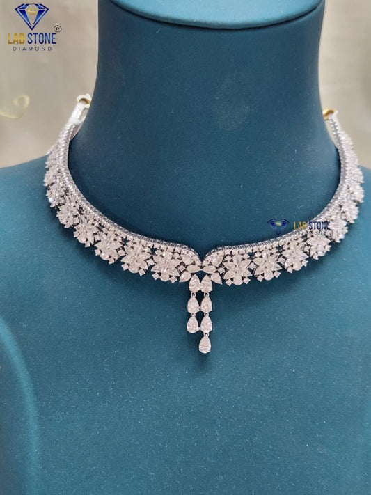 35.30 TDW Multi-Shape Diamond Necklace Set