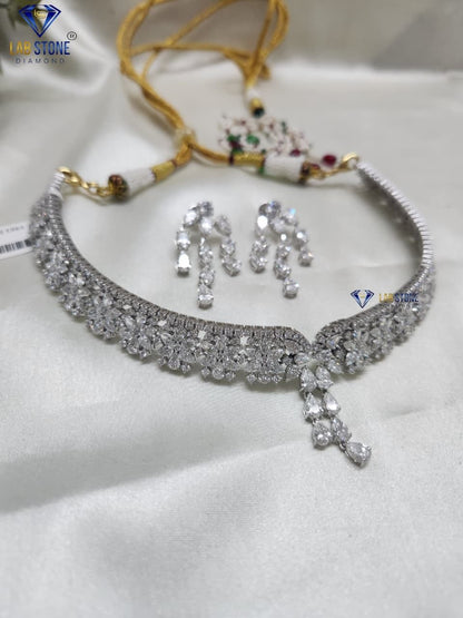 35.30 TDW Multi-Shape Diamond Necklace Set