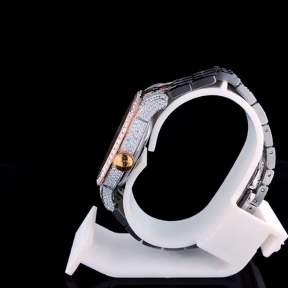 5.85ct TDW Round Cut Diamond Women's Watch